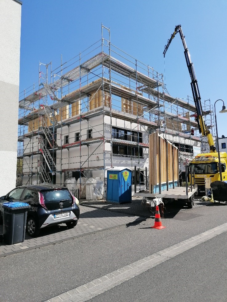 Aufstockung einer Büroetage Holzrahmenbau